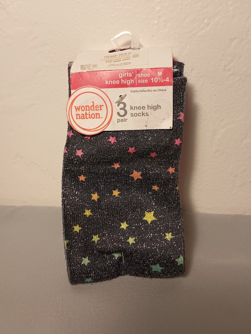 Wonder Nation Girls' Knee High Socks